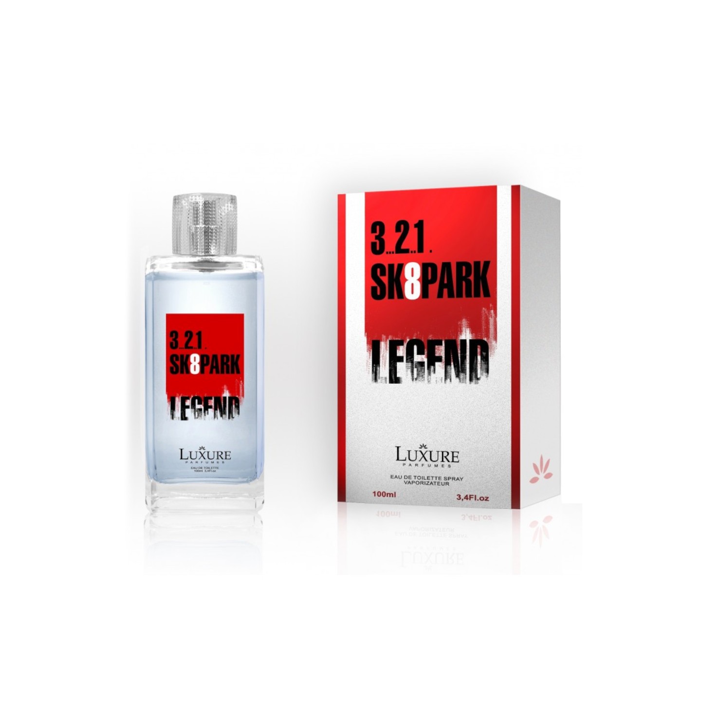 3..2..1. Sk8park Legend 100ml Luxure - Eau de Toilette para hombre