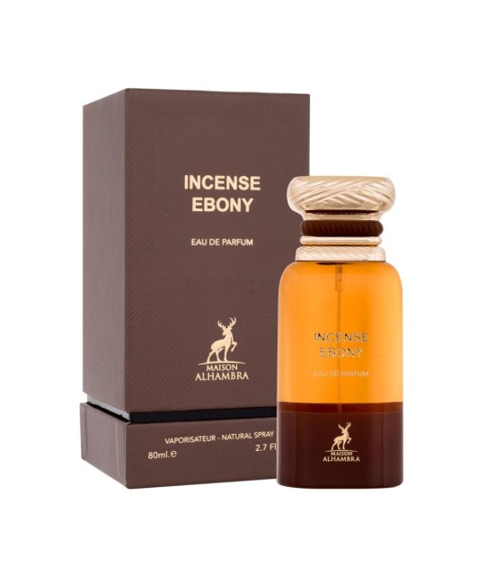Incense Ebony 80ml Maison Alhambra - Perfume unissexo