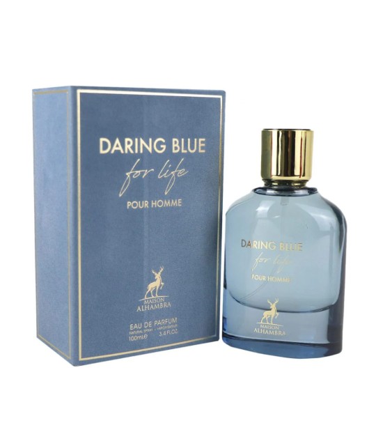 Daring Blue For Life 100ml Maison Alhambra - Perfume para homem
