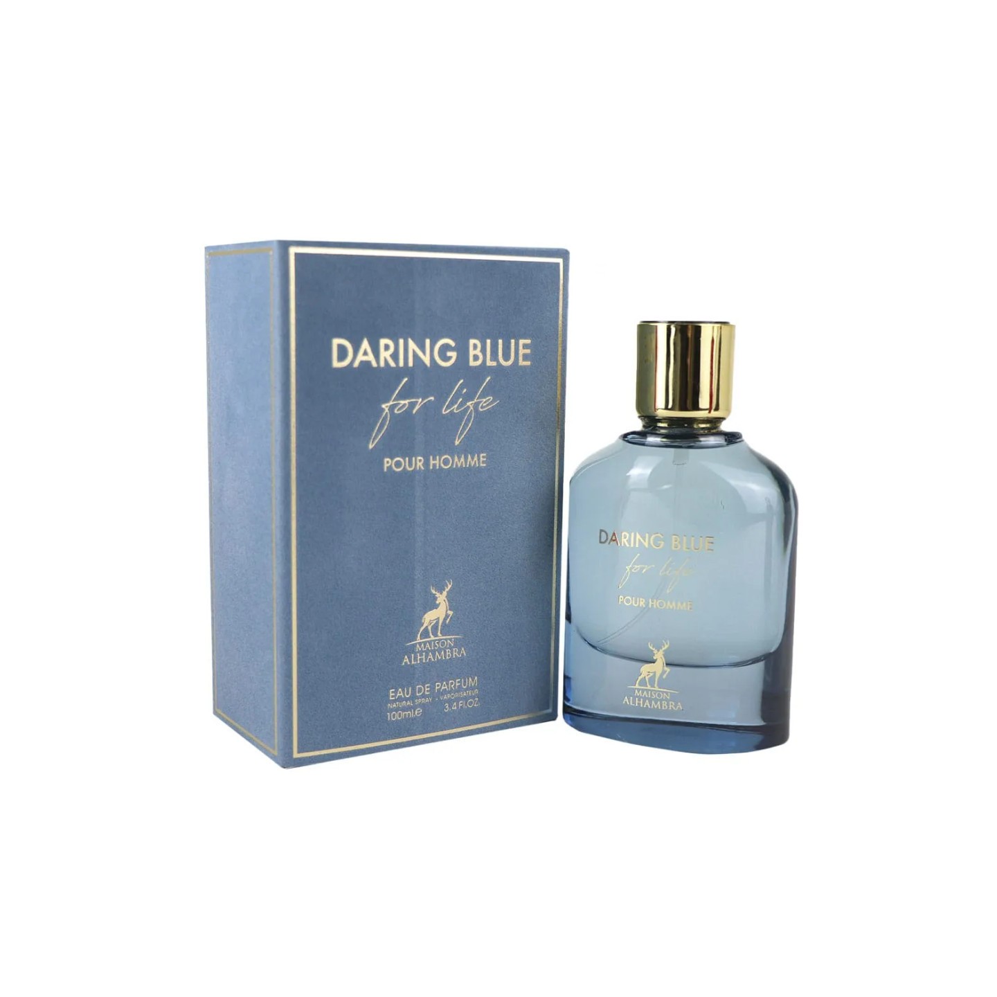 Daring Blue For Life 100ml Maison Alhambra - Perfume para hombre