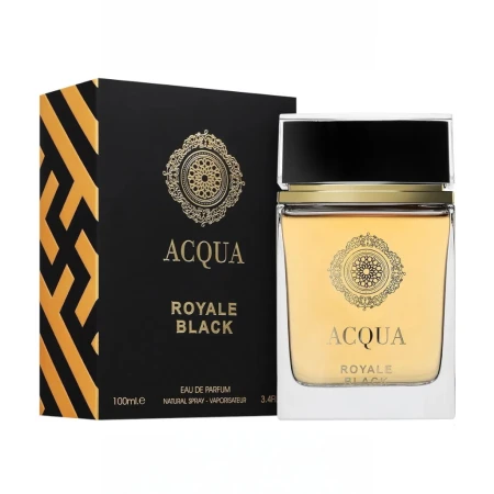 Acqua Royale Black 100ml Fragrance World - Perfume para hombre