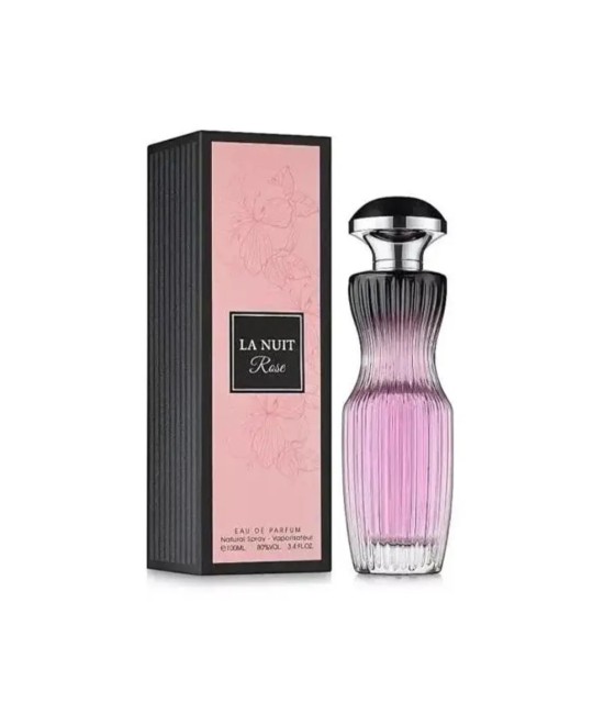 La Nuit Rose 100ml Fragrance World - Perfume para Mujer
