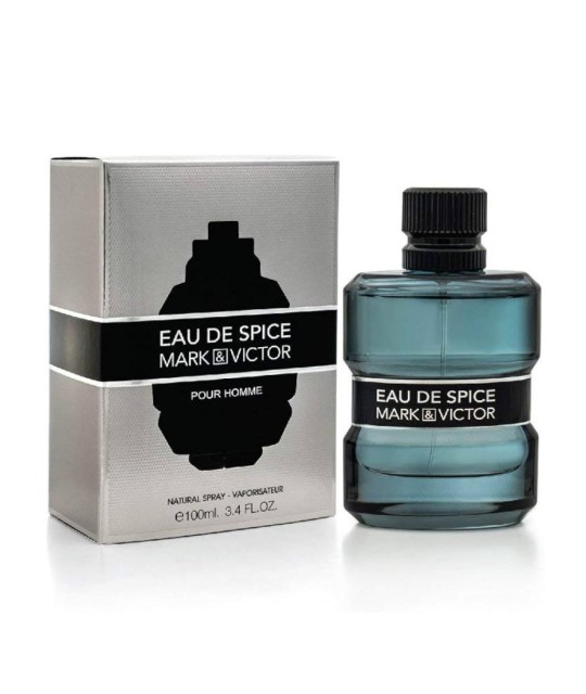 Mark & Victor Eau De Spice 100ml Fragrance World - Perfume para hombre
