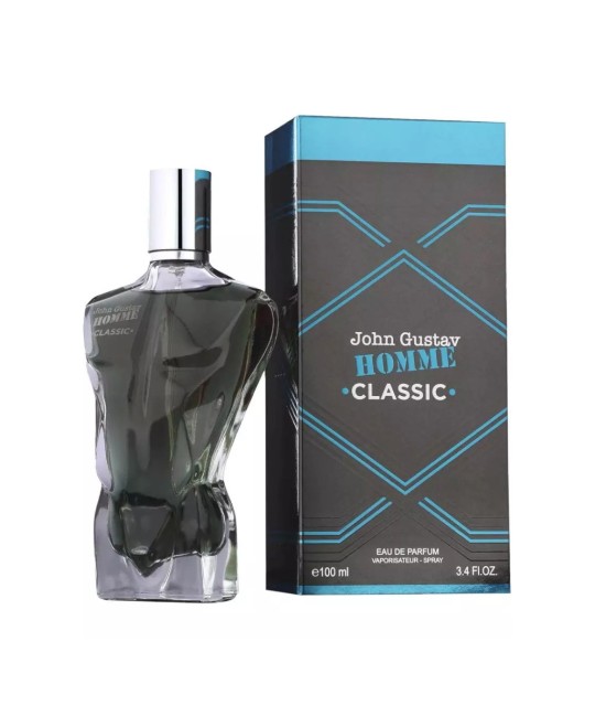Frasco de perfume John Gustav Homme Classic Fragrance World 100ml
