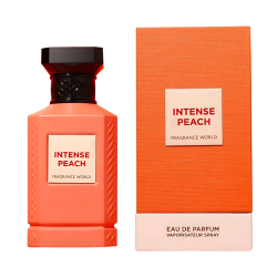 Intense Peach Fragrance World 80ml Eau de Parfum unissexo