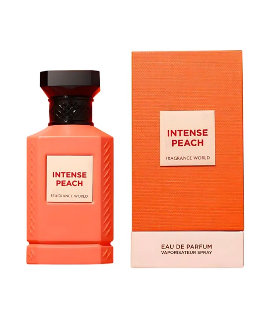 Intense Peach Fragrance World 80ml Eau de Parfum unisex