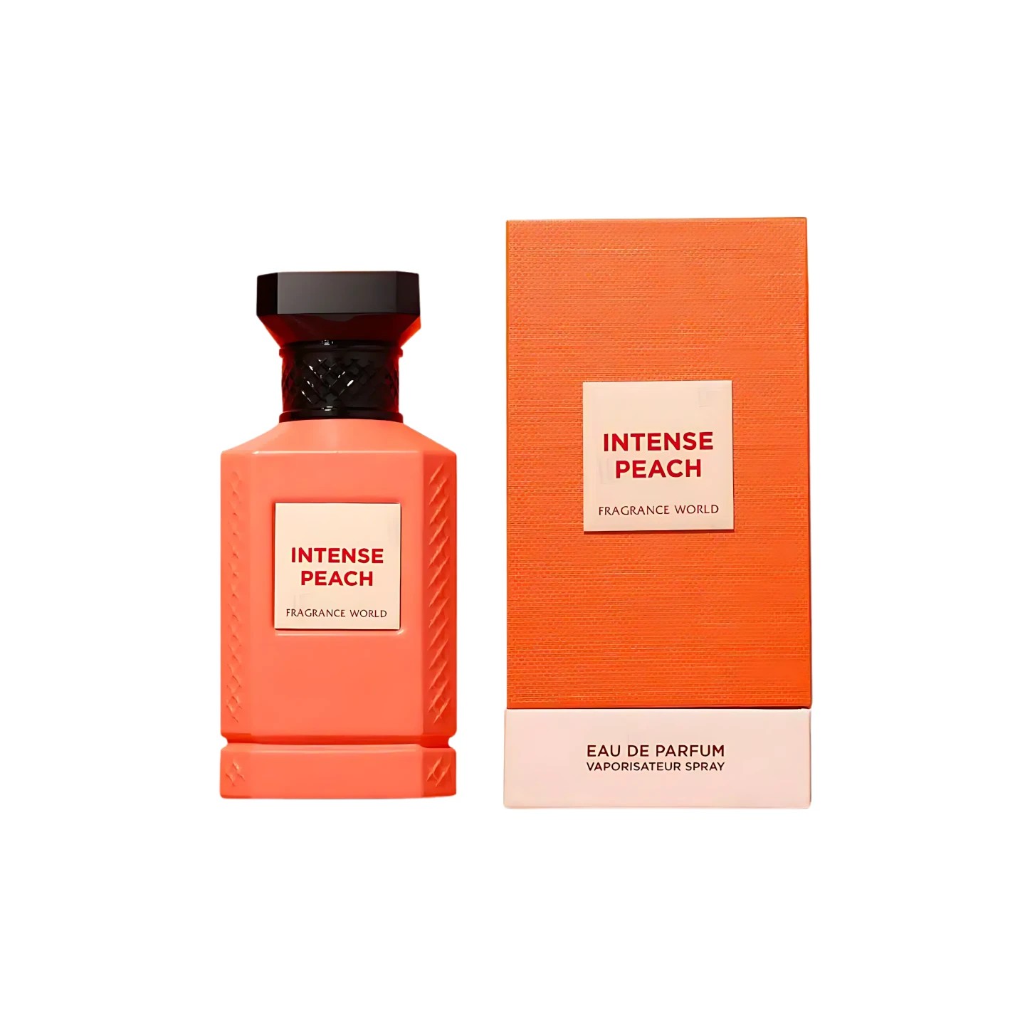 Intense Peach Fragrance World 80ml Eau de Parfum unisex