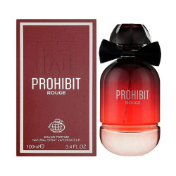 Prohibit Rouge 100ml Fragrance World - Perfume para Mulher