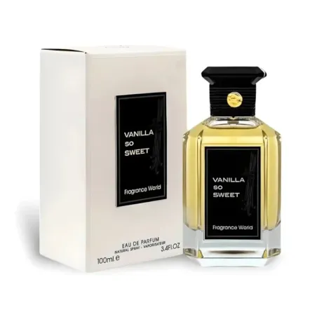 Vanilla So Sweet Fragrance World 100ml Eau de Parfum unissexo