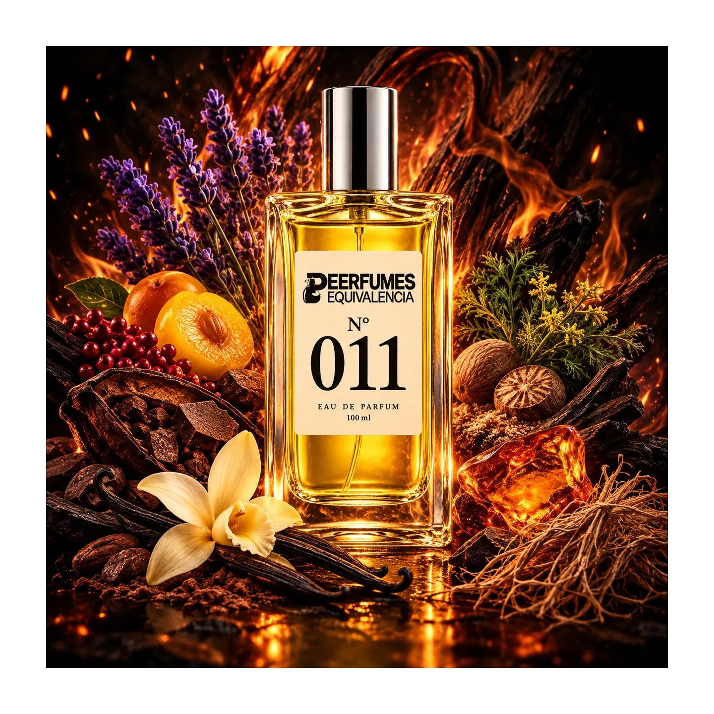Frasco de Nº 011 da Perfumes Equivalencia, Eau de Parfum para homem de 100 ml