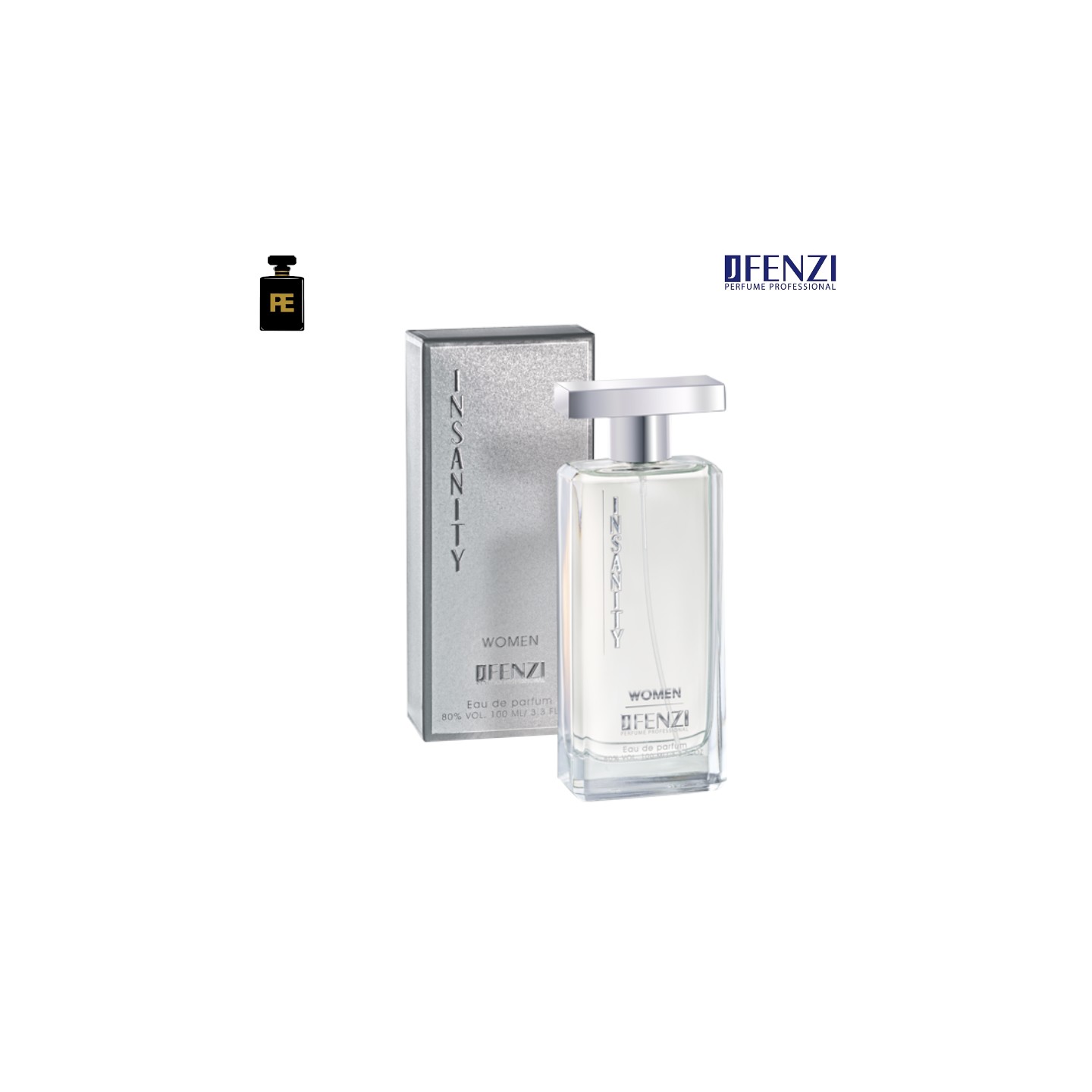 Perfume Insanity 100ml JFenzi Fragancia de mujer
