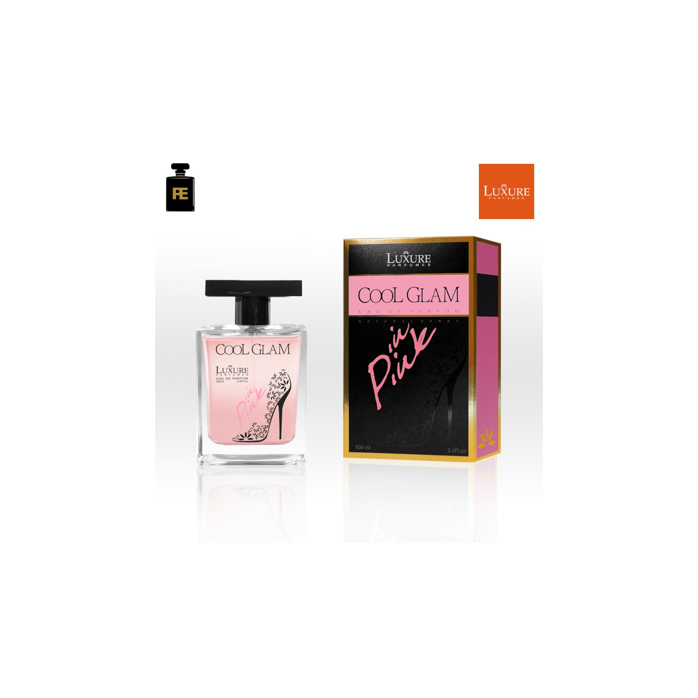 Cool Glam Pink 100ml Luxure | Perfume para mujer