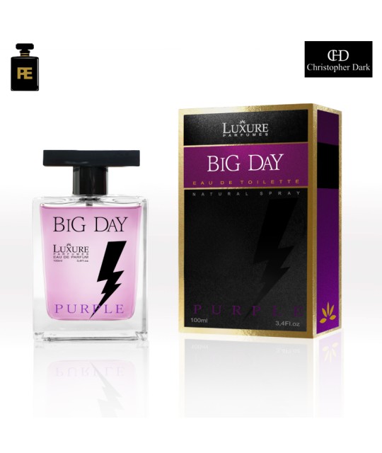 Big Day Purple 100ml Luxure - Eau de Toilette para hombre