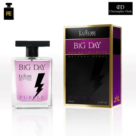 Big Day Purple 100ml Luxure - Eau de Toilette para hombre
