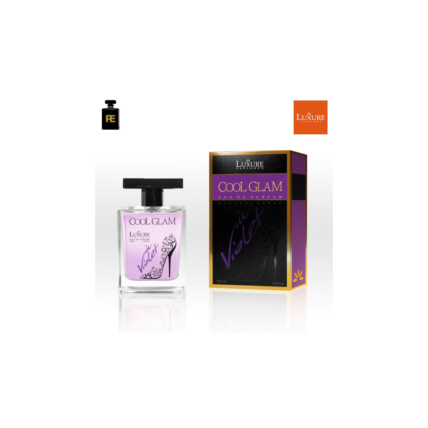 Cool Glam in Violet 100ml Luxure - Perfume para mujer