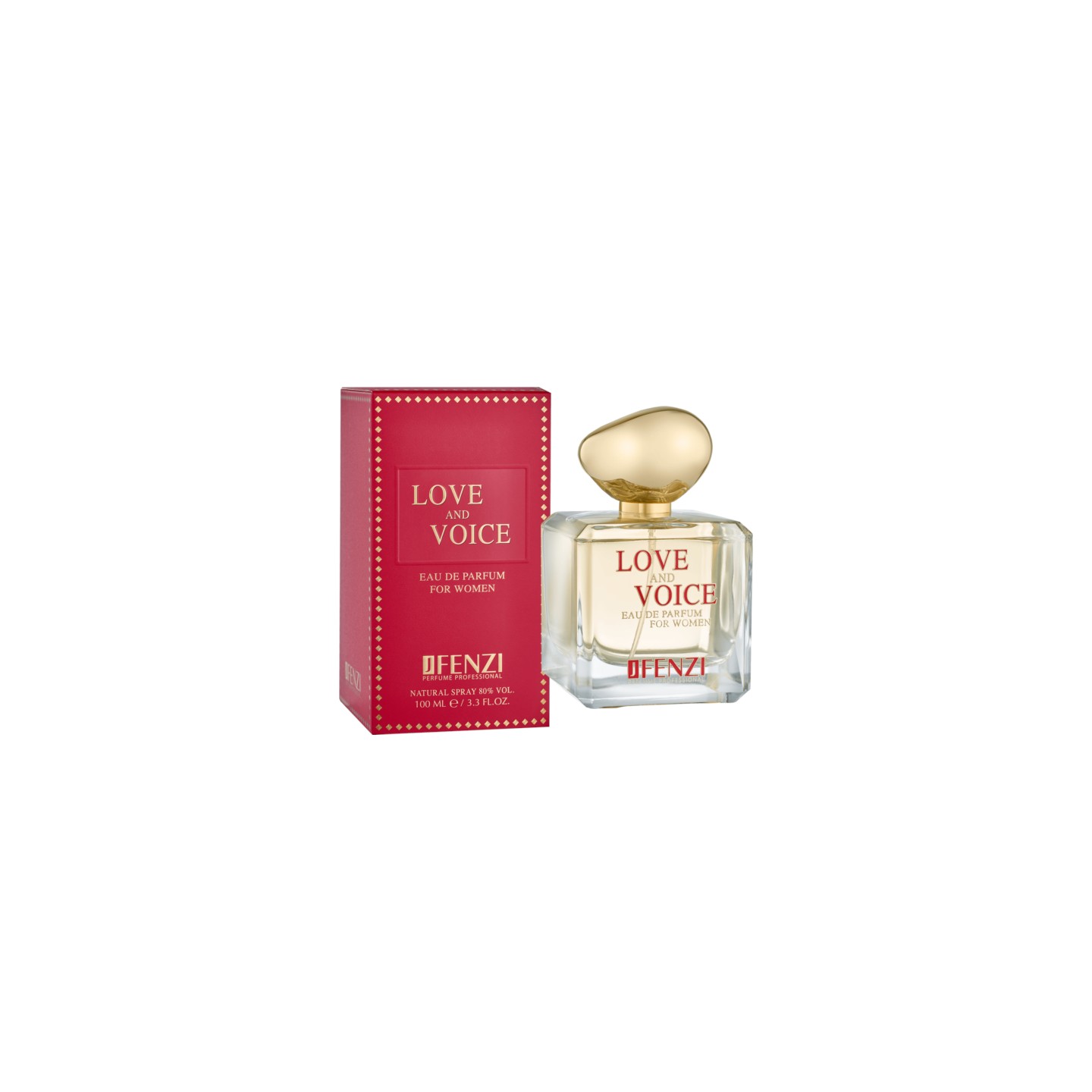 Love and Voice 100ml JFenzi - Perfume para Mujer