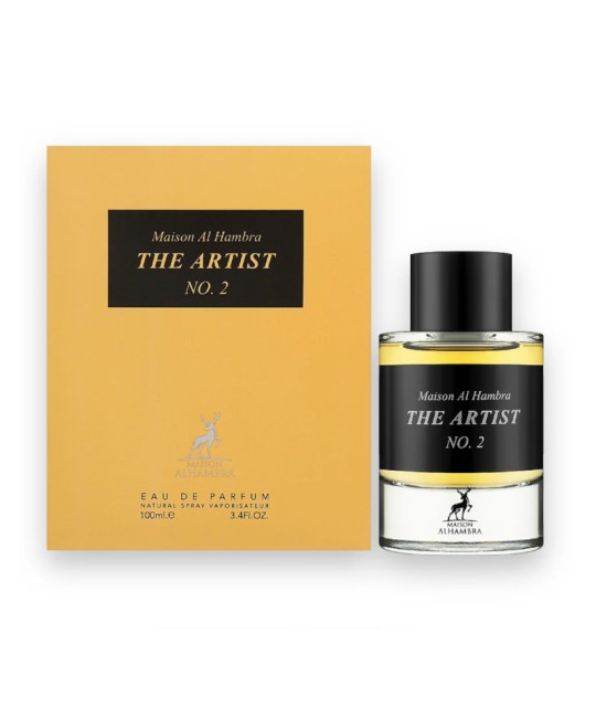 Frasco de perfume The Artist No 2 Maison Alhambra 100ml unisex
