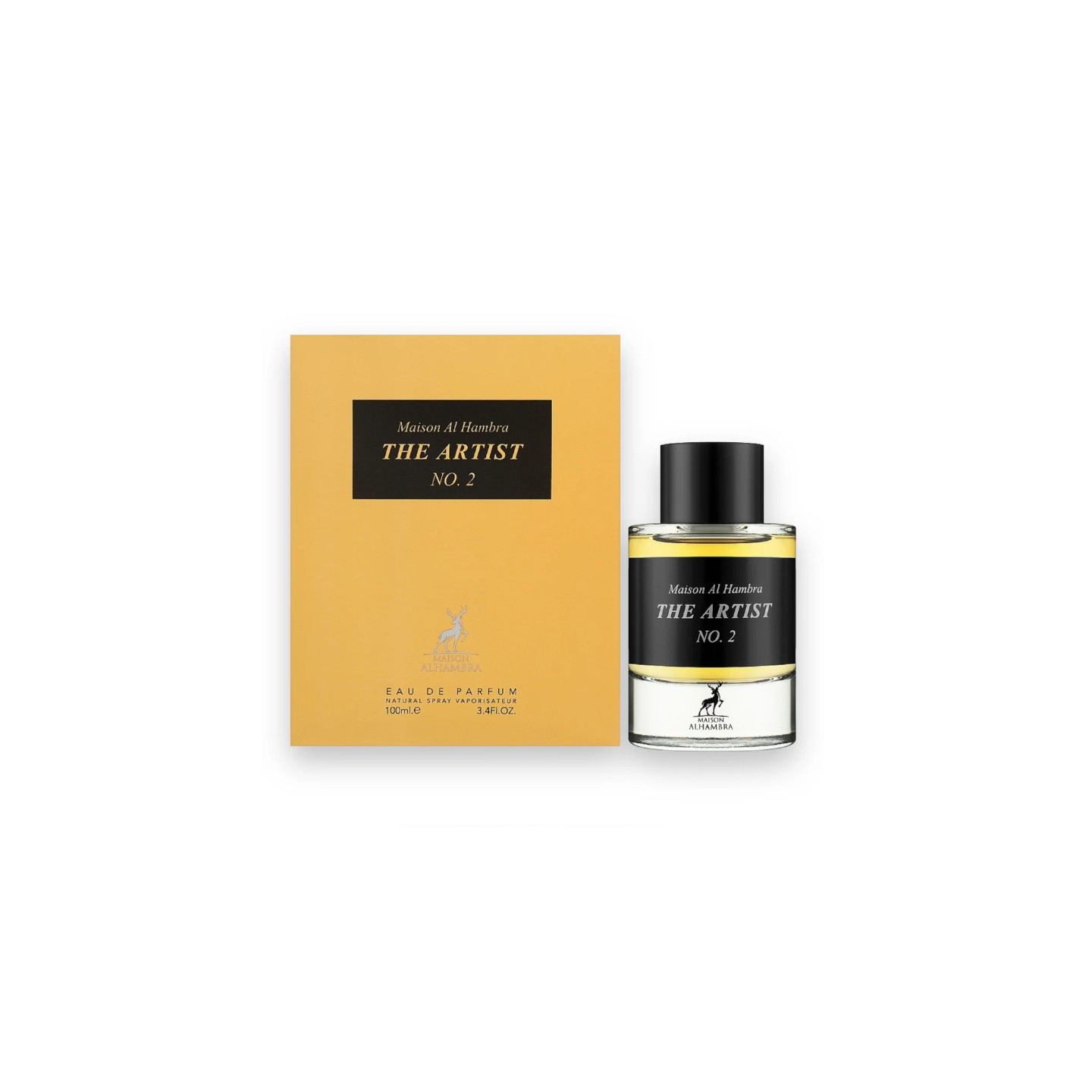 Frasco de perfume The Artist No 2 Maison Alhambra 100ml unisex