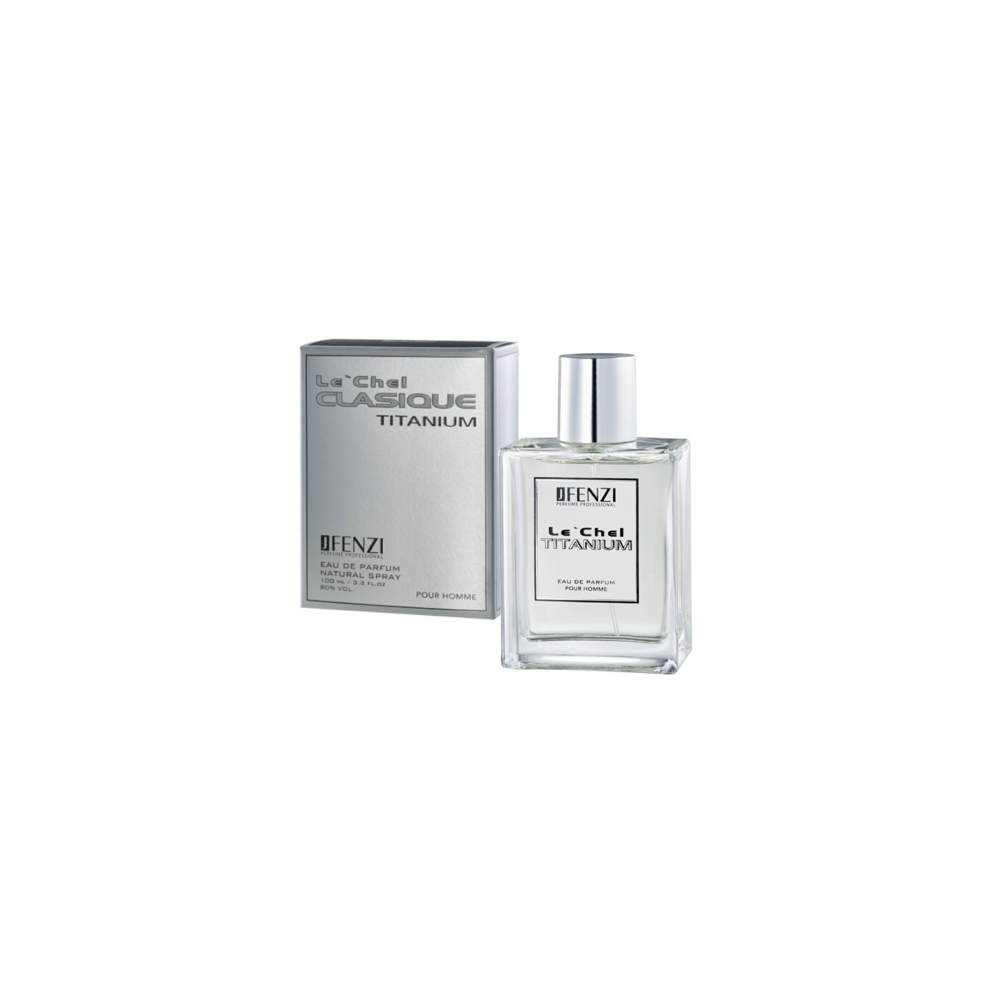 Le'Chel Clasique Titanium 100ml JFenzi - Perfume para hombre