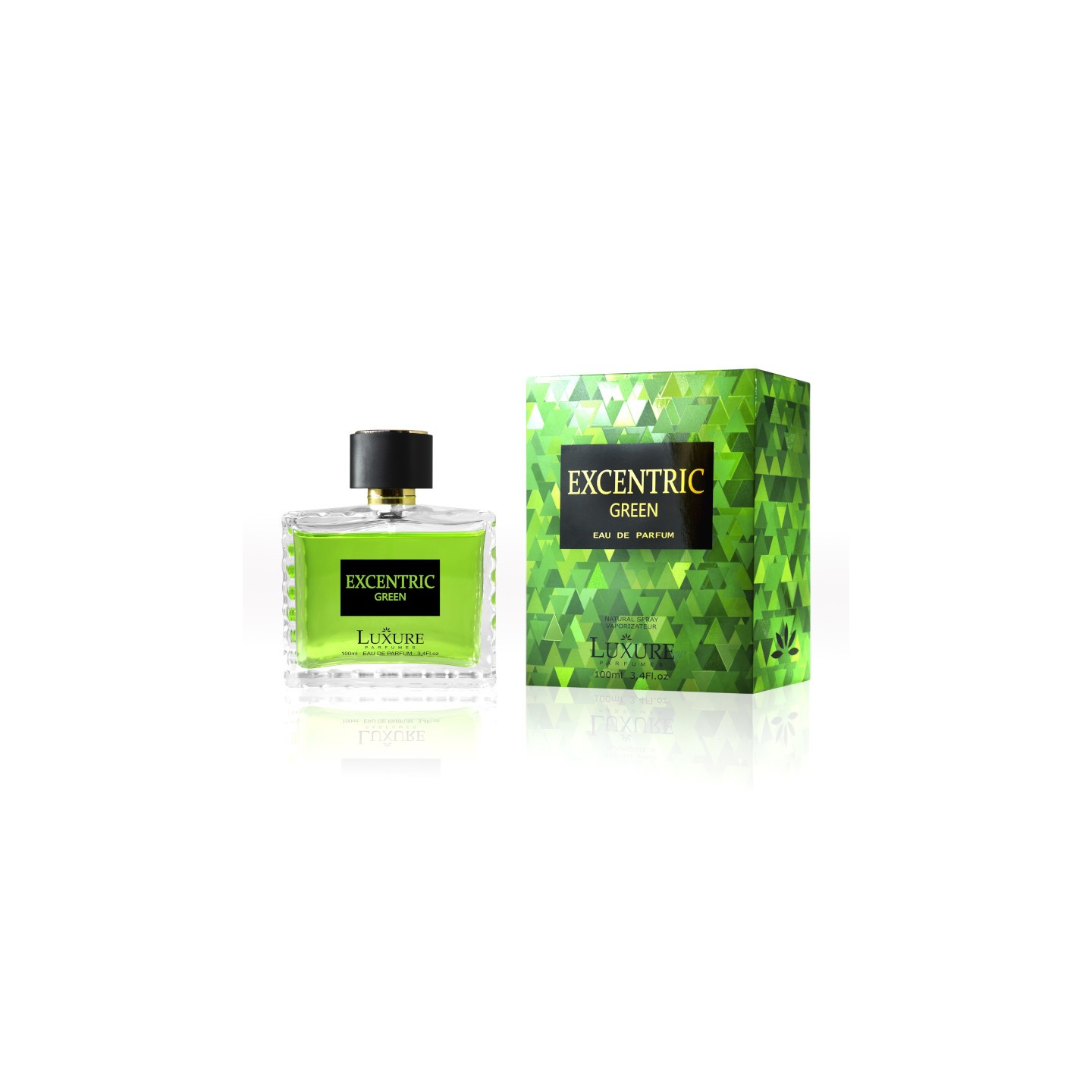 Excentric Green 100ml Luxure - Perfume para mujer