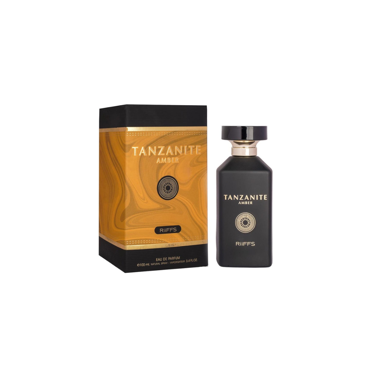 Tanzanite Amber 100ml Riiffs - Eau de parfum para hombre