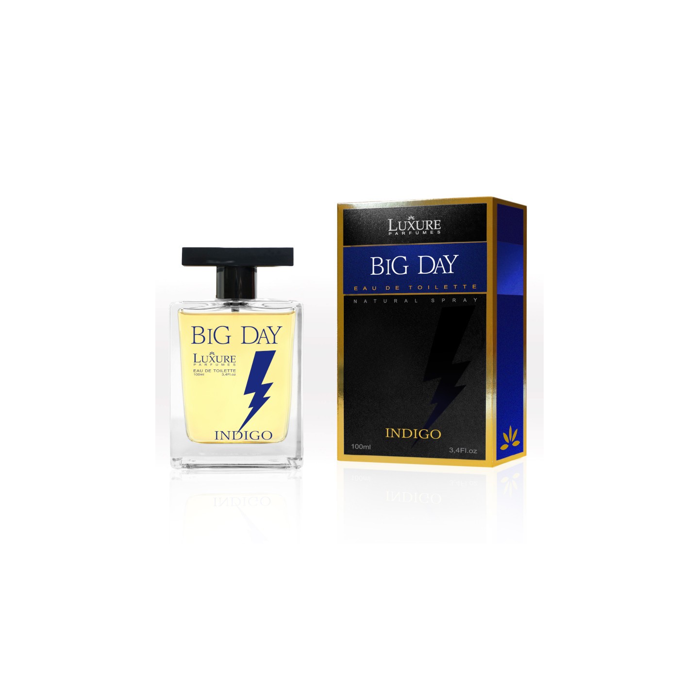 Big Day Indigo 100ml Luxure - Eau de Toilette para hombre