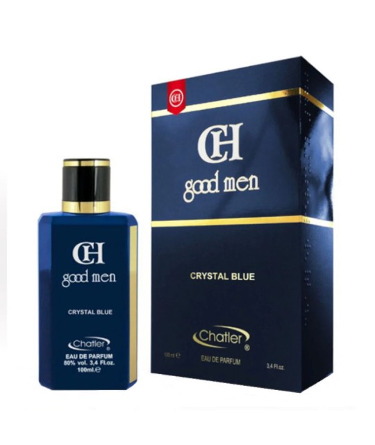 CH Good Men Crystal Blue Chatler 100ml | Fragancia para hombre