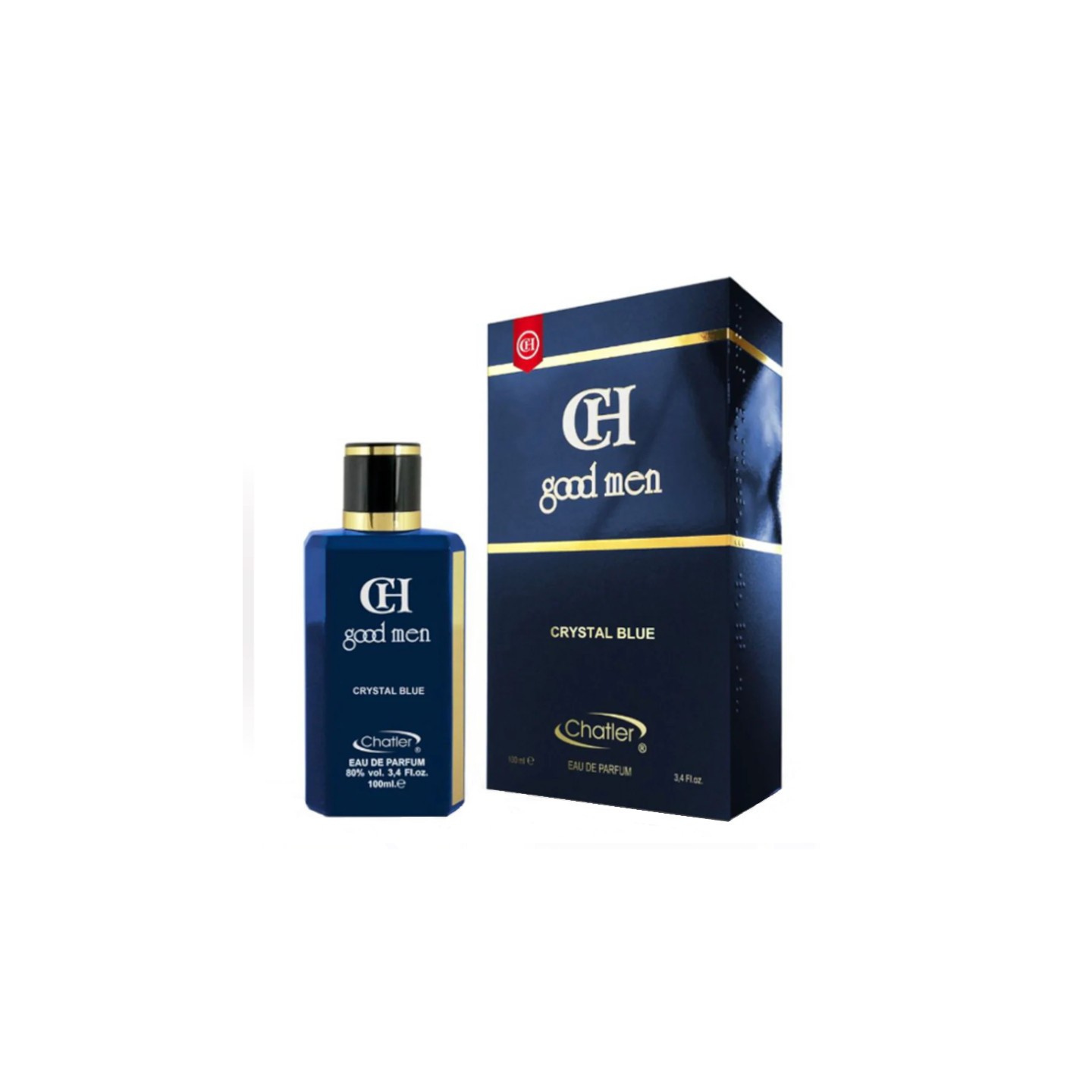 CH Good Men Crystal Blue Chatler 100ml | Fragancia para hombre