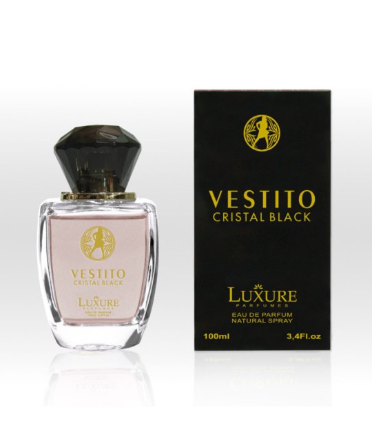 Vestito Cristal Black 100ml Luxure - Perfume para mujer