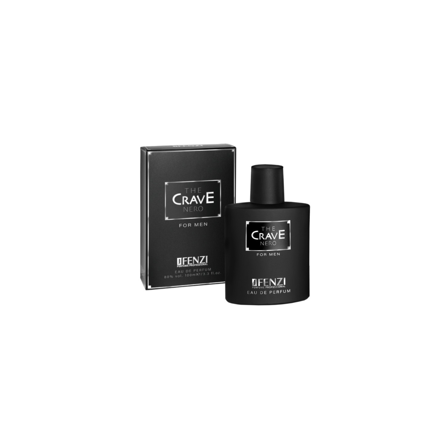 The Crave Nero 100ml JFenzi - Eau de parfum para homem