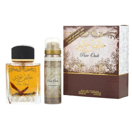 Pure Oudi 100ml + Desodorante 50ml Lattafa - Eau de parfum unissexo