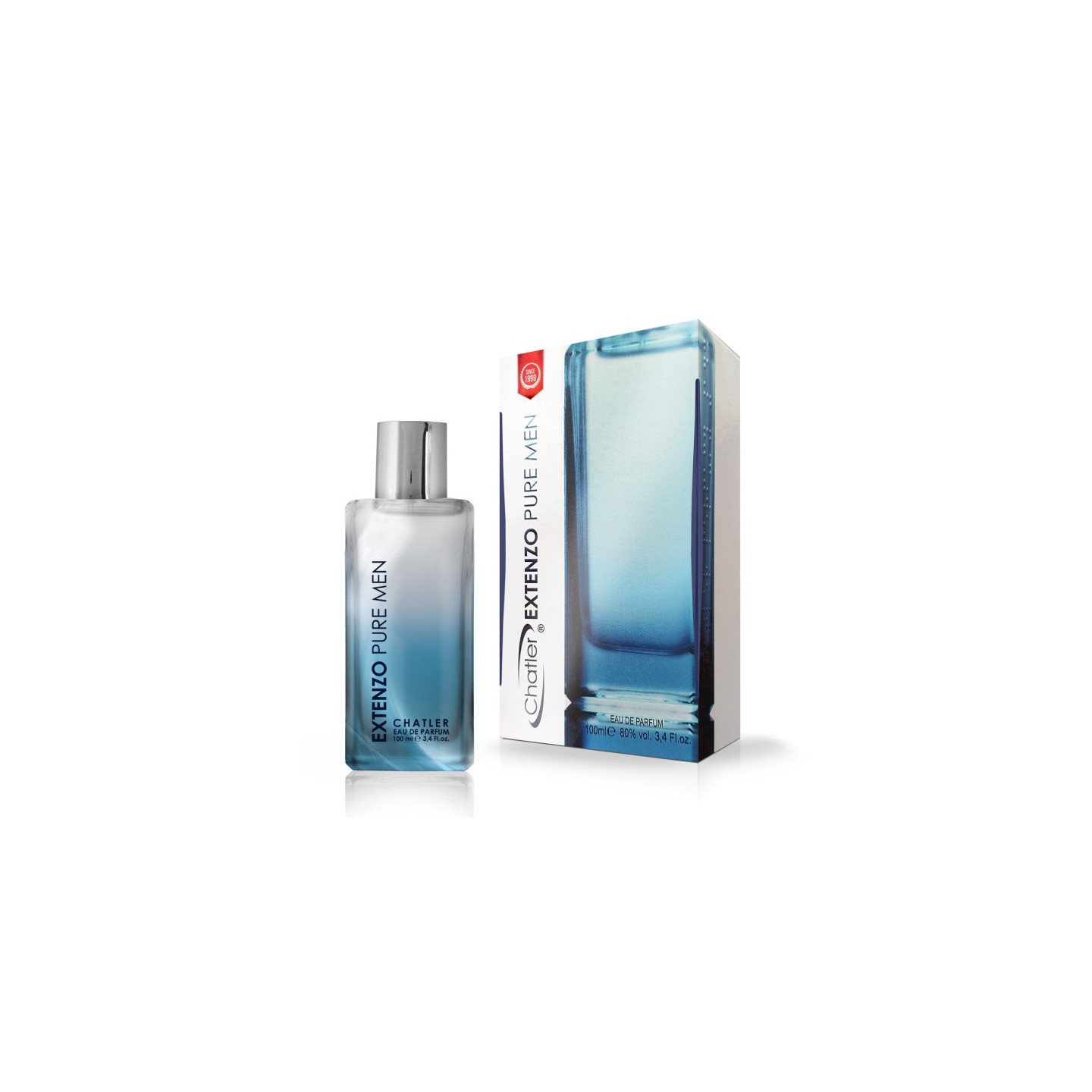 Extenzo Pure Men 100ml Chatler - Eau de parfum para Hombre