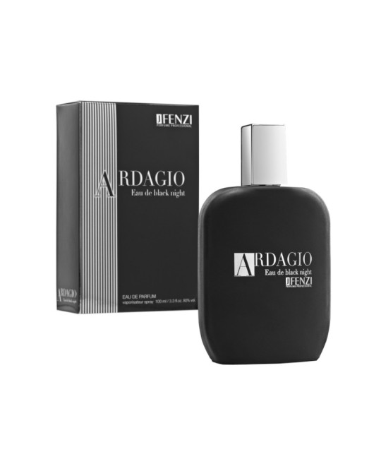 Ardagio Eau De Black Night 100ml JFenzi - Perfume para homem