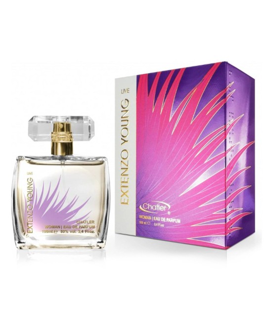 Extenzo Young Live 100ml Chatler - Eau de parfum para Mujer