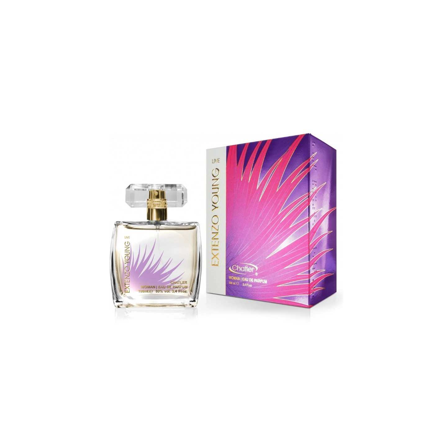 Extenzo Young Live 100ml Chatler - Eau de parfum para Mujer