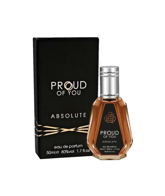 Proud of You Absolute 50 ml Fragrance World - Perfume para homem