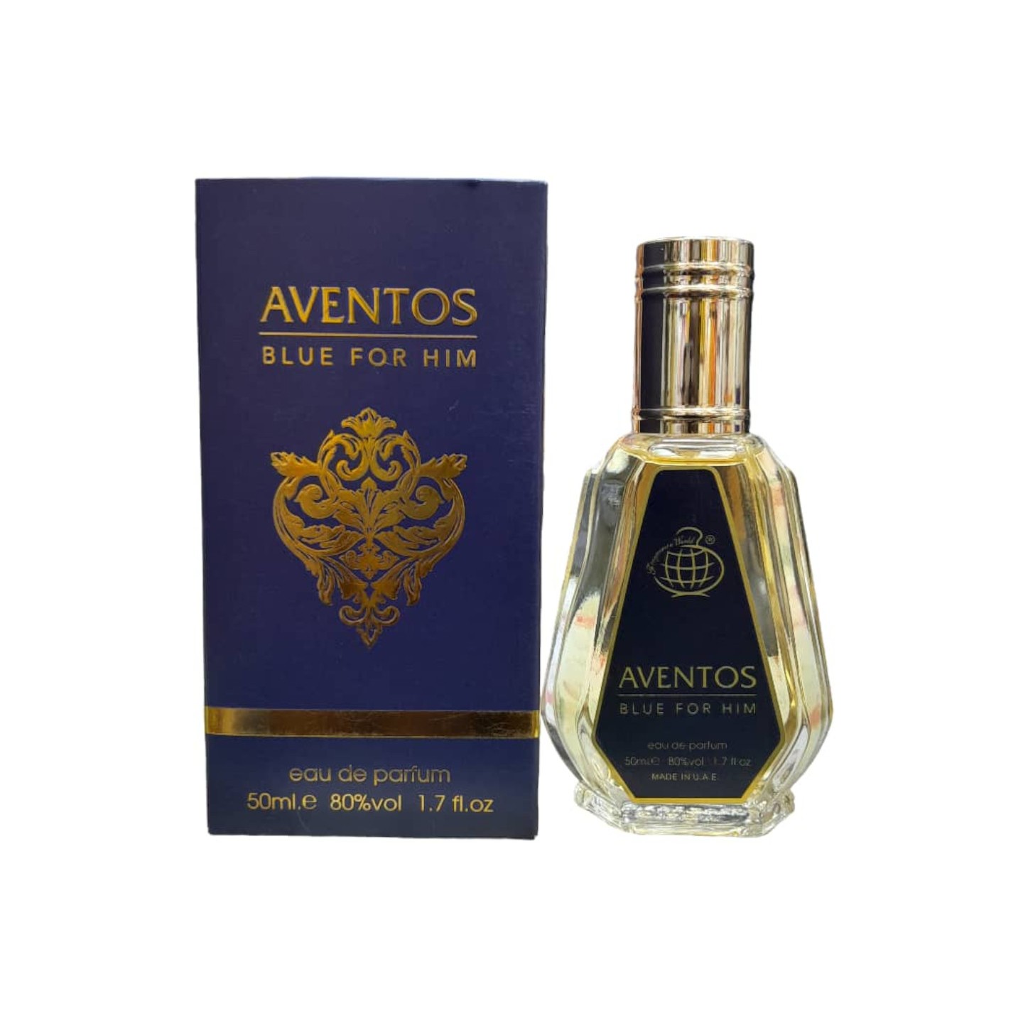 Aventos Blue For Him Fragrance World 50ml - Perfume para hombre