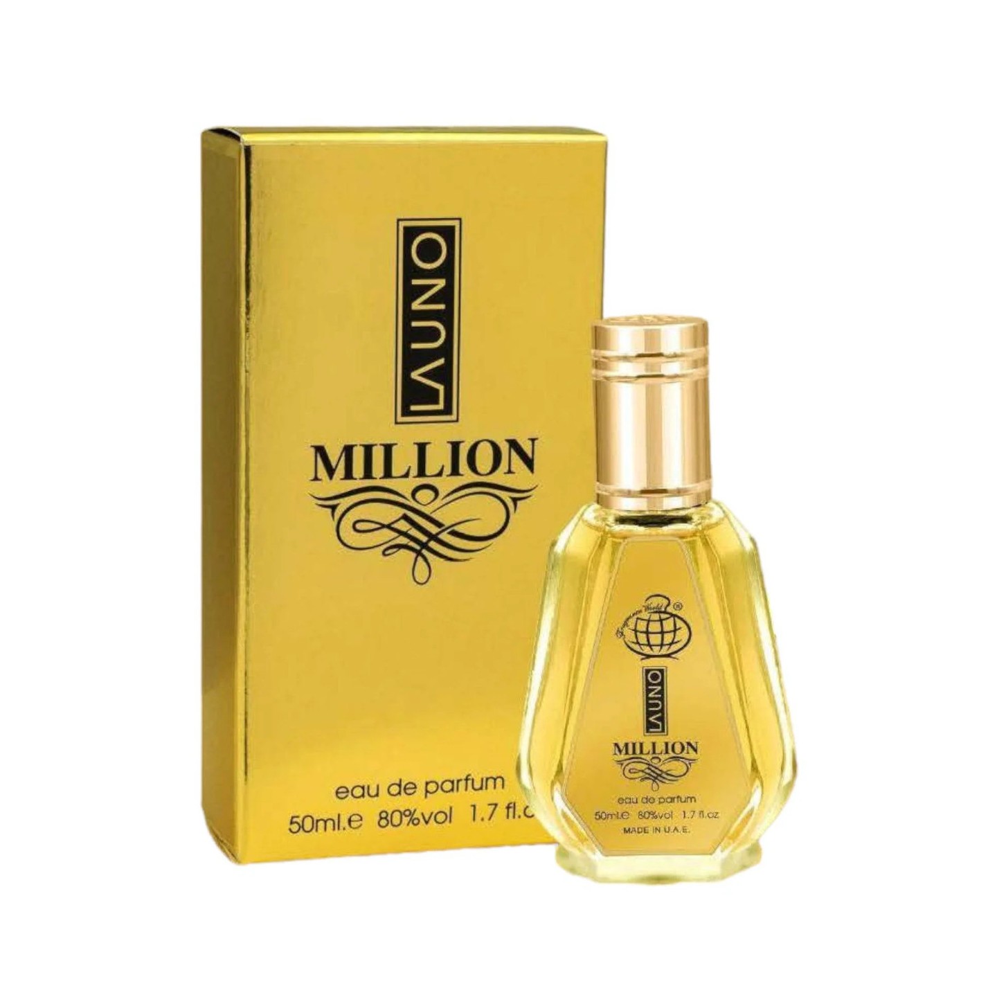 La Uno Million Fragrance World 50ml - Perfume para homem