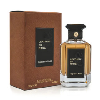 Leather So Rare 100 ml Fragrance World - Perfume Unissexo