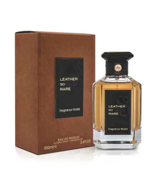 Leather So Rare 100 ml Fragrance World - Perfume Unisex