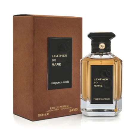 Leather So Rare 100 ml Fragrance World - Perfume Unisex