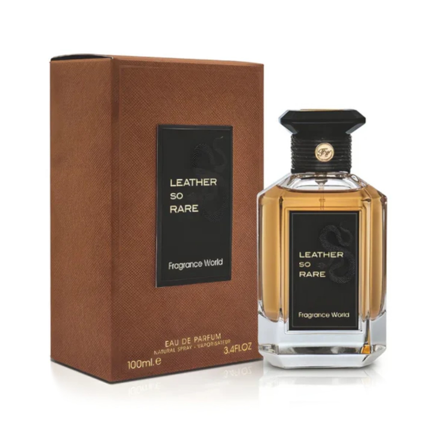 Leather So Rare 100 ml Fragrance World - Perfume Unissexo