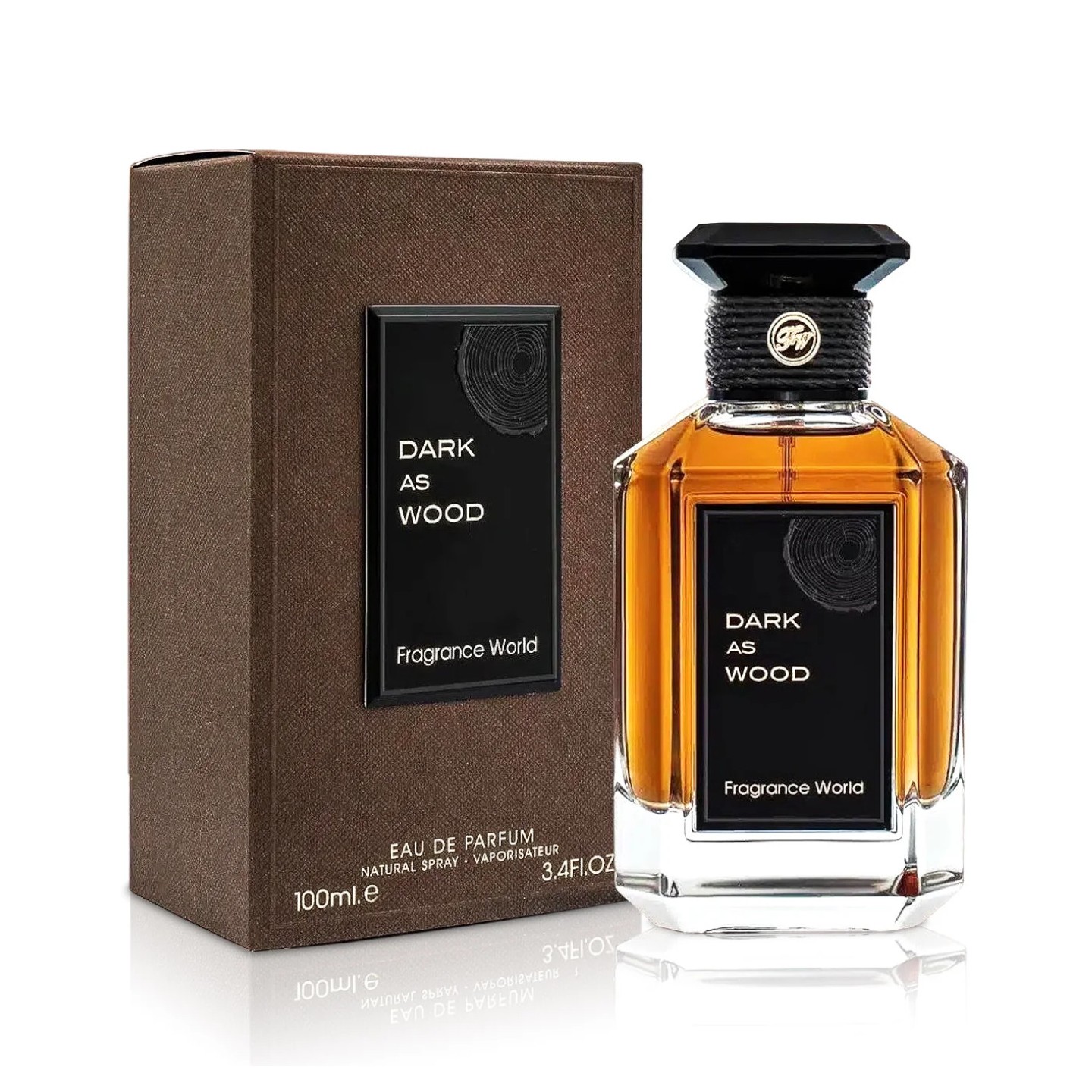 Dark As Wood 100 ml Fragrance World - Perfume Unissexo