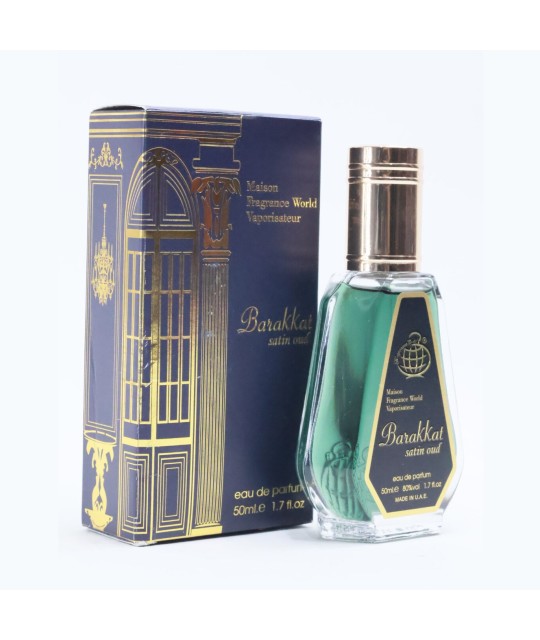 Barakkat Satin Oud 50 ml Fragrance World - Perfume Unisex