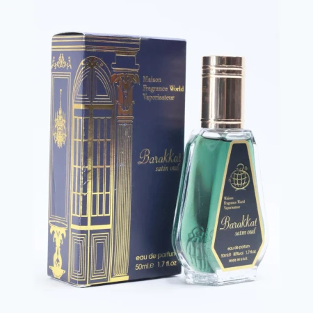 Barakkat Satin Oud 50 ml Fragrance World - Perfume Unissexo