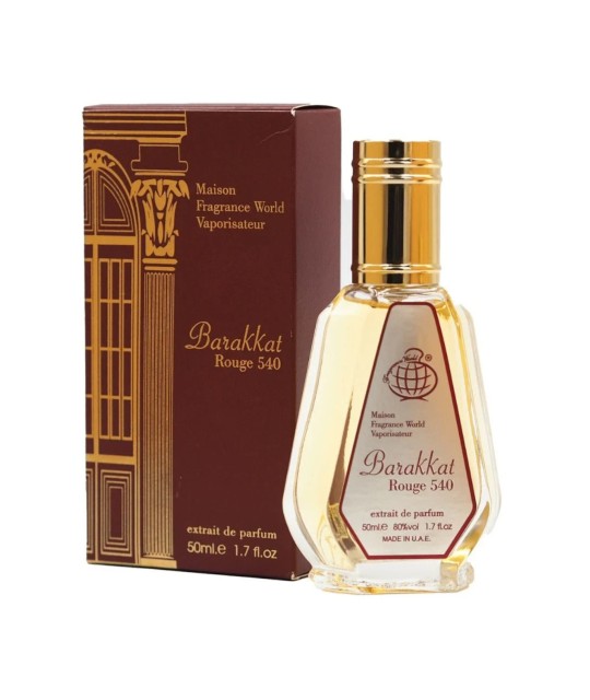 Barakkat Rouge 540 50 ml Fragrance World - Extracto de Perfume Unisex