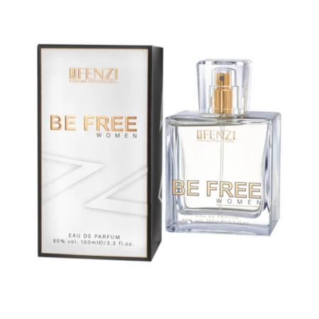 BE FREE 100ml JFenzi - Perfume para mulheres