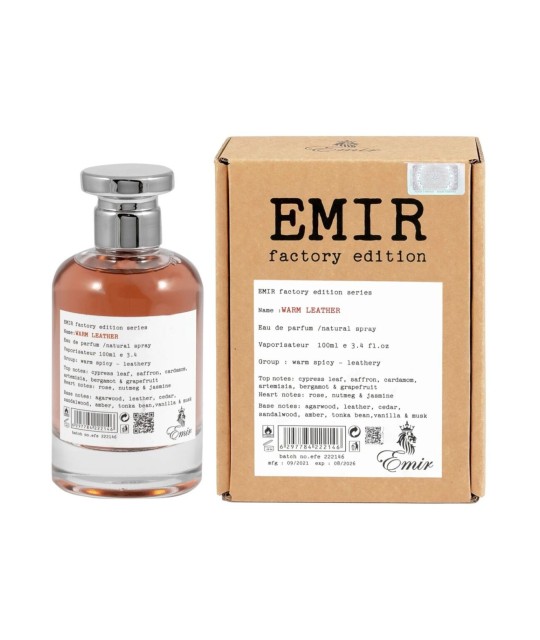 Warm Leather 100ml Emir - Perfume Unissexo
