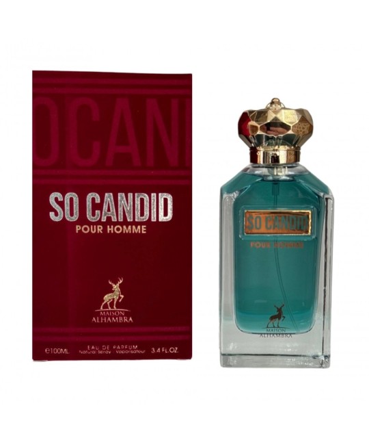 So Candid Pour Homme 100ml Maison Alhambra - Perfume para hombre