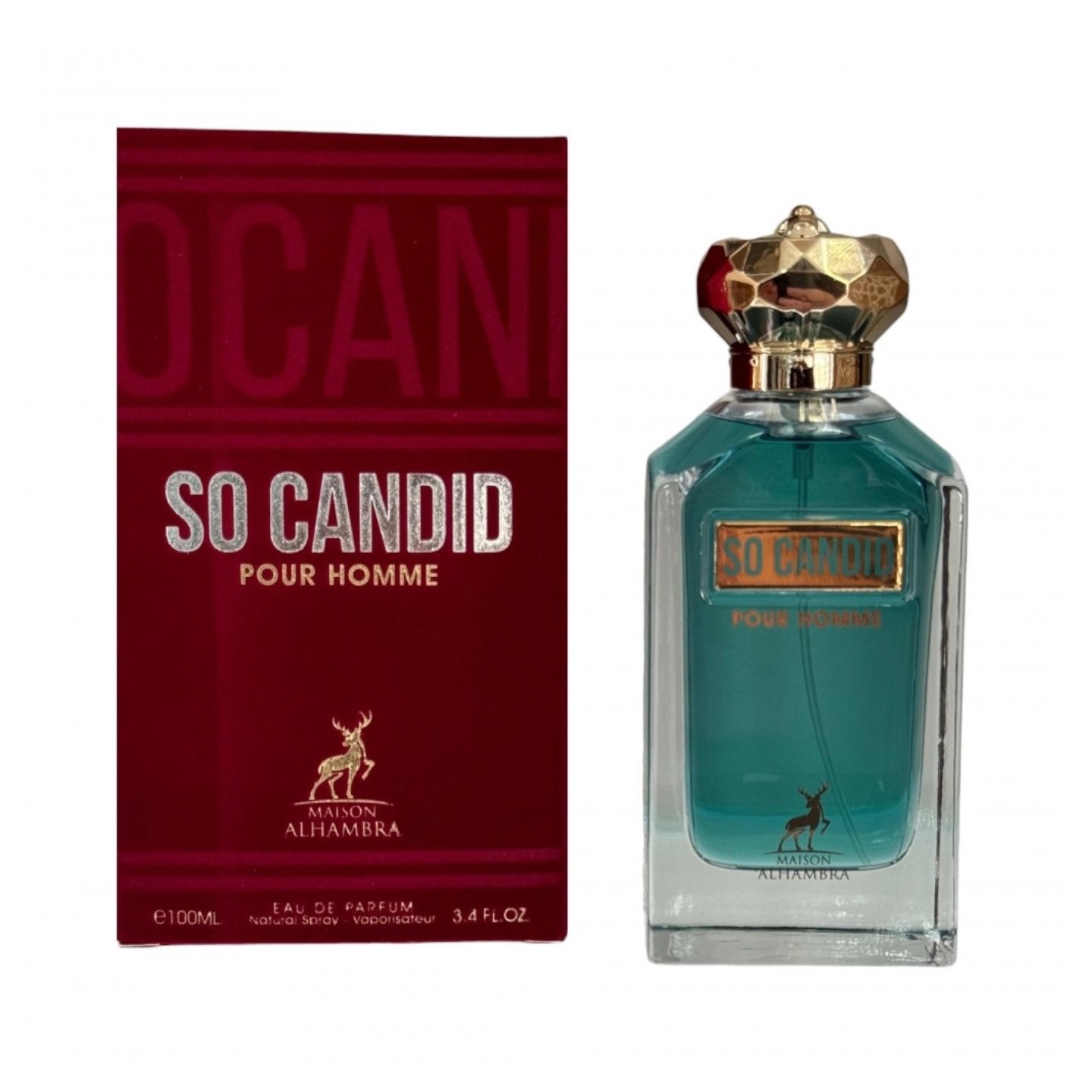 So Candid Pour Homme 100ml Maison Alhambra - Perfume para hombre